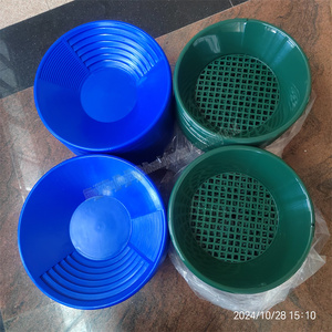 Chine <span class=keywords><strong>prix</strong></span> de gros 38.5 cm haute récupération facile à utiliser lavage or noir bleu rouge vert nouveau plastique or poêle avec 3 fusils - Product Image 4