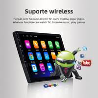 Radio Mobil Universal 2 Din 9 Inch Android Auto GPS 2+32GB Carplay Kabel & Nirkabel BT WiFi Multimedia Player dengan Layar Sentuh