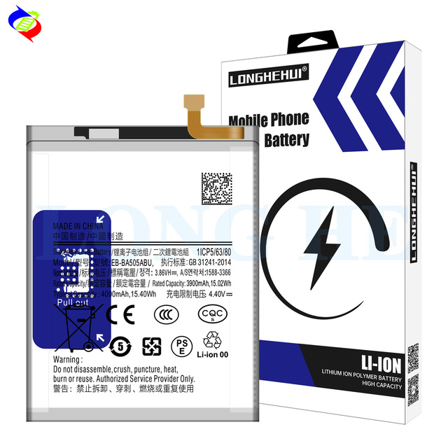 Original Capacity Mobile Phone Battery EB-BA505ABU for Samsung A30 A50 A505F SM-A505F A205 A505 A30S A307