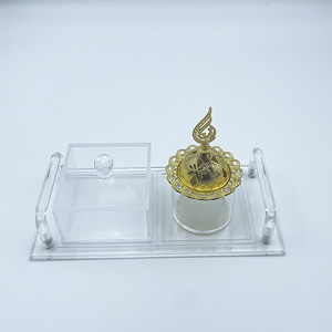 ที่จุดธูปไม้จันทน์หอมแบบตะวันออกทรงกลางทำจากทองคำออกแบบได้ตามต้องการ - Product Image 1