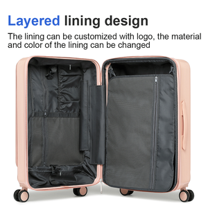Ensemble de valises très vendues, bagages de voyage de luxe avec porte-gobelet, bagages extensibles, ensemble de 2 pièces - Product Image 6