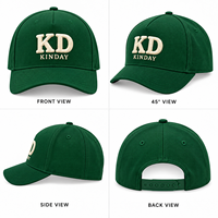 Casquettes de baseball à 5 panneaux personnalisées, bicolores, à visière incurvée, brodées, en coton, réglables, conformes CE et REACH, fabriquées en usine