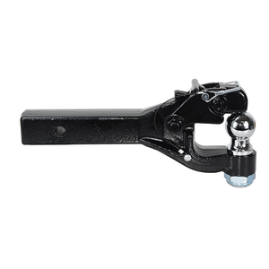 ชุดหัวลากพ่วงแบบ Pintle Hitch ใหม่ ขนาด 8 ตัน พร้อมลูกบอลลากขนาด 2-5/16 นิ้ว เคลือบสีดำด้วยผงเคลือบคุณภาพสูง อะไหล่และอุปกรณ์เสริมระดับพรีเมียมสำหรับรถพ่วง - Product Image 1