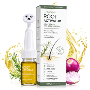 Siero per la Crescita dei Capelli con Estratto di Cipolla e Olio di Rosmarino, Formula Botanica per la Cura del Cuoio Capelluto, Logo Personalizzato - Product Image 1