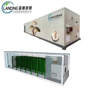 Serres agricoles incluses pour la culture de champignons en conteneurs, avec film plastique, à faible coût et à stockage frigorifique stable, pour coopératives rurales - Product Image 2