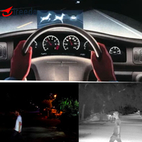 IP67 GPS éviter les obstacles longue portée imagerie thermique infrarouge Vision nocturne système de caméra de voiture thermique