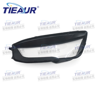 Accessoires de voiture TIEAUR, couvre-phare transparent, abat-jour, coques de lentilles, lentilles de phare, deux couleurs pour A7 2015-2017