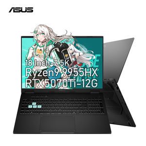 Ordinateurs portables <span class=keywords><strong>ASUS</strong></span>, tout neuf, TUF <span class=keywords><strong>A17</strong></span> Pro Max, ordinateurs portables de jeu, Ryzen9 9955HX, écran large de 18 pouces, 2,5K, 300 Hz - Product Image 1