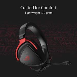 Casque de jeu filaire ROG Delta S Core 100 % original pour la vente en gros, avec micro 3,5 mm, haut-parleurs 40 mm et son surround virtuel 7.1 - Product Image 6
