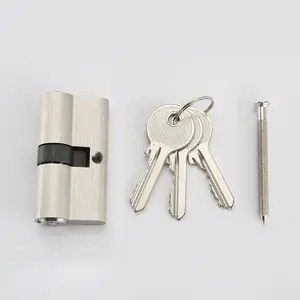 Security Anti Drill Anti Snap Euro Door mortise Lock cylinder for door locks Brass 70 80 90 100 110 120mm
