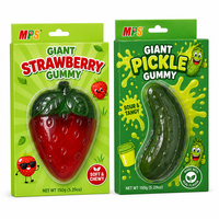 Bonbons à mâcher géants en formes et couleurs fraîches Fruit & Spiders Gummi Hot Selling Japanese Jelly Candy Sweets