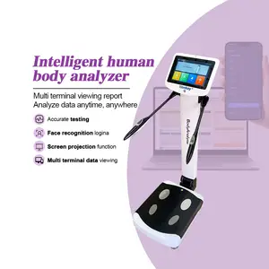 Lượng tử cơ thể sinh học cộng hưởng Analyzer Máy thành phần cơ thể scan BMI quy mô