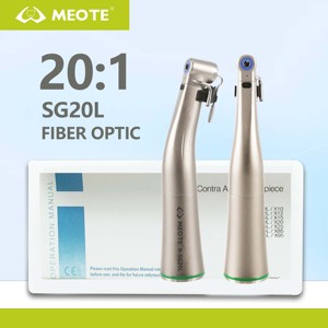 Nha khoa cấy ghép sợi quang/<span class=keywords><strong>LED</strong></span> giảm 20:1 Contra góc tay khoan nha khoa tốc độ thấp tay khoan - Product Image 2