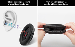 Coussinets d'oreille de remplacement pour <span class=keywords><strong>Bose</strong></span> Quietcomfort <span class=keywords><strong>QC</strong></span> 2 15 25 <span class=keywords><strong>35</strong></span> <span class=keywords><strong>coussin</strong></span> d'oreille pour QC2 QC15 QC25 QC35 - Product Image 6