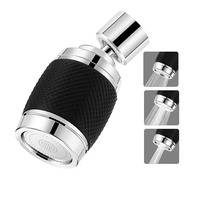 Robinet de cuisine rotatif à 360 degrés 3 modes filtre d'évier de salle de bain Extension pivotante chromée robinet d'économie d'eau aérateur pommeau de douche