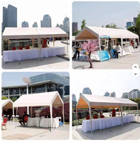 Tentes de réception professionnelles en PVC Oxford avec structure en acier, imperméables, pour événements sportifs en extérieur, 3*6m, 4*6m, 5*5m, 5*6m, personnalisables