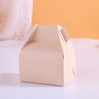 Boîte à gâteau recyclable de conseil ivoire mat de stratification pour des cadeaux de nourriture à emporter de chips de pomme de terre de sushi