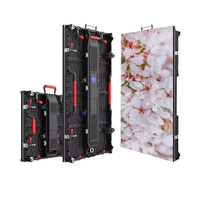 Écran LED de location P3.91 4K en aluminium moulé sous pression, IP65, lisible en plein soleil, emballé dans un flight case, pour les sociétés de tourisme
