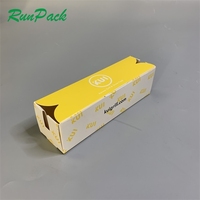 Runxing Boîtes à hot-dog en papier écologique compostables personnalisés Boîte à emporter rapide Emballage alimentaire