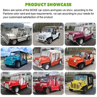 Mini Moke chinois à énergie nouvelle pour 4 personnes, certifié CEE, buggy de plage électrique, Moke en aluminium étanche