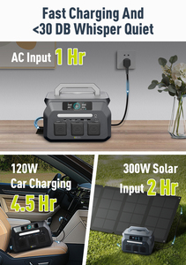 IEE Portable Power Station 800W for Off Grid Living RV Living BMS Protection LiFePO4 <b>Battery</b> Home <b>Backup</b> Energy IEE P800 - Product Image 5