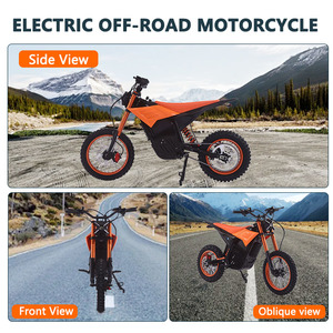 Motocicleta de Aventura de Alta Velocidad de 60V 3500W y 60KM/H para Carretera con Motor sin Escobillas y Batería de Litio - Product Image 4