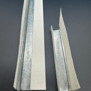 Profilés d'angle personnalisables pour la construction et l'<span class=keywords><strong>immobilier</strong></span>, en métal recouvert de papier, 1 pouce x 8 pieds, pour murs à 90 degrés - Product Image 2