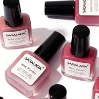 Vernis à ongles Halal respirant à base d'eau avec logo personnalisé, sans odeur, pelable, pour femmes musulmanes, enfants et DIY