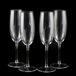 Flûtes à <span class=keywords><strong>champagne</strong></span> en plastique détachables sans BPA, recyclables, incassables, transparentes en Tritan - Product Image 3