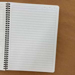 Quaderno Personalizzato <span class=keywords><strong>A4</strong></span> con Rilegatura a Spirale, Quaderno a Righe Quadrate da 7mm, 100 <span class=keywords><strong>Fogli</strong></span> per Studenti - Product Image 6