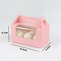 Boîtes à gâteaux blanches avec fenêtre transparente Boîtes à pâtisserie et boîtes de boulangerie avec fenêtre