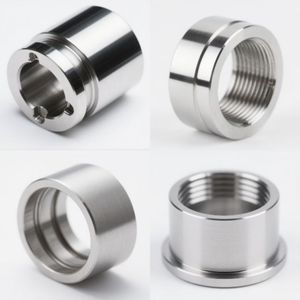 บริการผลิตชิ้นส่วนโลหะสเตนเลสและอะลูมิเนียมด้วยเครื่องจักรซีเอ็นซี งานกัด งานกลึง งานตัดเฉือน ความแม่นยำสูง - Product Image 1