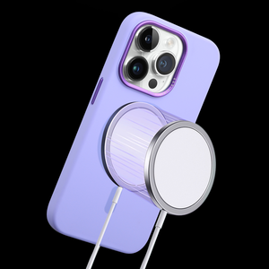 Funda Magnética de Silicona Colorida para Teléfono, Protección Completa de la Lente de la Cámara, Delgada y Antideslizante para iPhone 17 Air, 16, 15 Pro Max, 14 Pro, 13 - Product Image 6