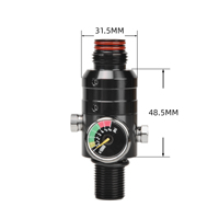 Régulateur PCP Cricket V3 4500psi 300Bar, vanne à pression constante pour réservoir HPA haute pression, pour armes à air comprimé PCP, filetage M18*1.5 à G1/2-14