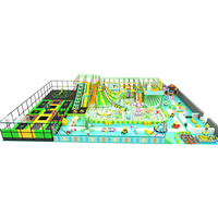 Perlengkapan Bermain Anak Indoor Set Mainan Lunak Labirin Mal Build Store Baru yang Lucu