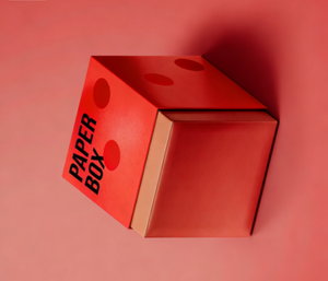 Boîte d'emballage de luxe rouge pour jouets de collection et bijoux, adaptée aux boîtes cadeaux, logo personnalisable - Product Image 1