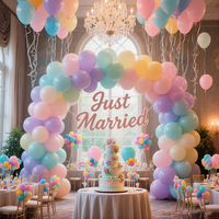 Ballons en latex macaron écologiques de 12 pouces, 2,8 g, offre spéciale, options de gonflage polyvalentes pour la décoration de mariage et de fête