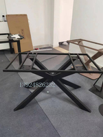 Haute qualité noir or acier meubles jambes Table à manger bureau bureau café banc pieds carré métal Table jambes