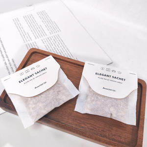 Aromathérapie garde-robe crochet Sachet Rose lavande parfum longue durée Art déco Design pour la maison chambre stockage de vêtements - Product Image 3