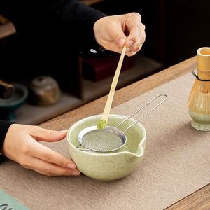 Cepillo de Bambú para Matcha al por Mayor, Herramientas para la Ceremonia del Té, Cepillo de Matcha Estilo Japonés, Cepillo para Té, Cuenco, Juego de Té con Caja de Color - Product Image 3