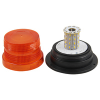 Toptree lampu darurat LED Super terang, lampu kilat Strobe peringatan untuk mobil truk