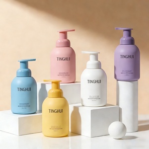 Dispensadores de Jabón Espumoso de Plástico de 12 oz, Botella con Bomba de 350 ml, Botellas Redondas Vacías para Jabón Líquido para Manos - Product Image 5