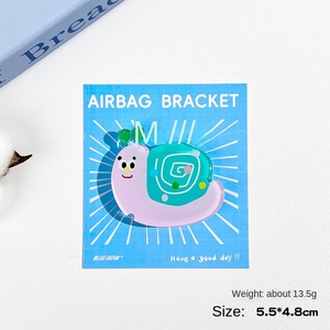 Penyangga Ponsel Teleskopik Akrilik yang Dapat Disesuaikan, Motif Kartun Hewan Kecil, untuk Meja Kantor, Personalisasi - Product Image 6