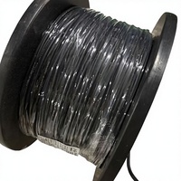 2,5mm Schwarzer Kupferleiter PVC-Isolierung Elektrisches Kabel 0D3.6 für Gebäudeverkabelung und Stromanschluss