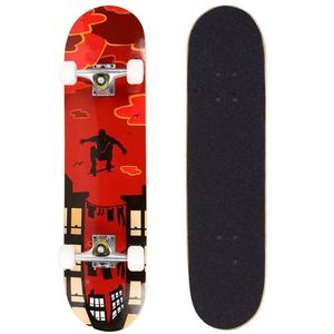 <span class=keywords><strong>Skateboard</strong></span> in Legno con Cuscinetti ABEC-7/9/11, 7 Strati di Acero Cinese, per Ragazzi e Ragazze - Product Image 5