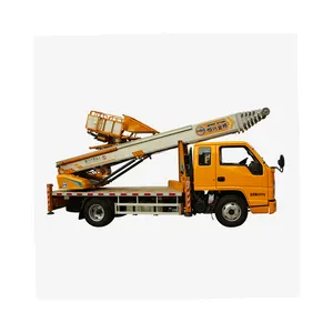 36M Antenne Ladder Bewegende Huis Vrachtwagen Gemonteerd Werkplatform Hydraulisch Hefplatform Vrachtwagen