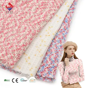 Best Quality Classic 100%polyester 260gsm Knitted Yarn-dyed Chenille Fabric For Women Dress Clothes