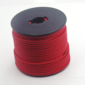 Soft leather cord with bound edges, round leather cord, microfiber <b>braided</b> cord, jewelry bracelet, necklace, pendant cord, DIY - Product Image 1