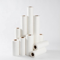 Papier de transfert thermique par sublimation Hummberg A4 en rouleau pour vêtements, papier blanc compatible avec la plupart des encres de sublimation, 1620 mm x 100 m