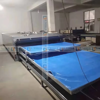 Machine de production de verre à stratifier automatique 2436 avec composants de noyau de moteur à économie d'énergie à 1 couche pour film Eva en verre feuilleté